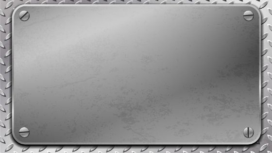 plaque aluminium anodisé