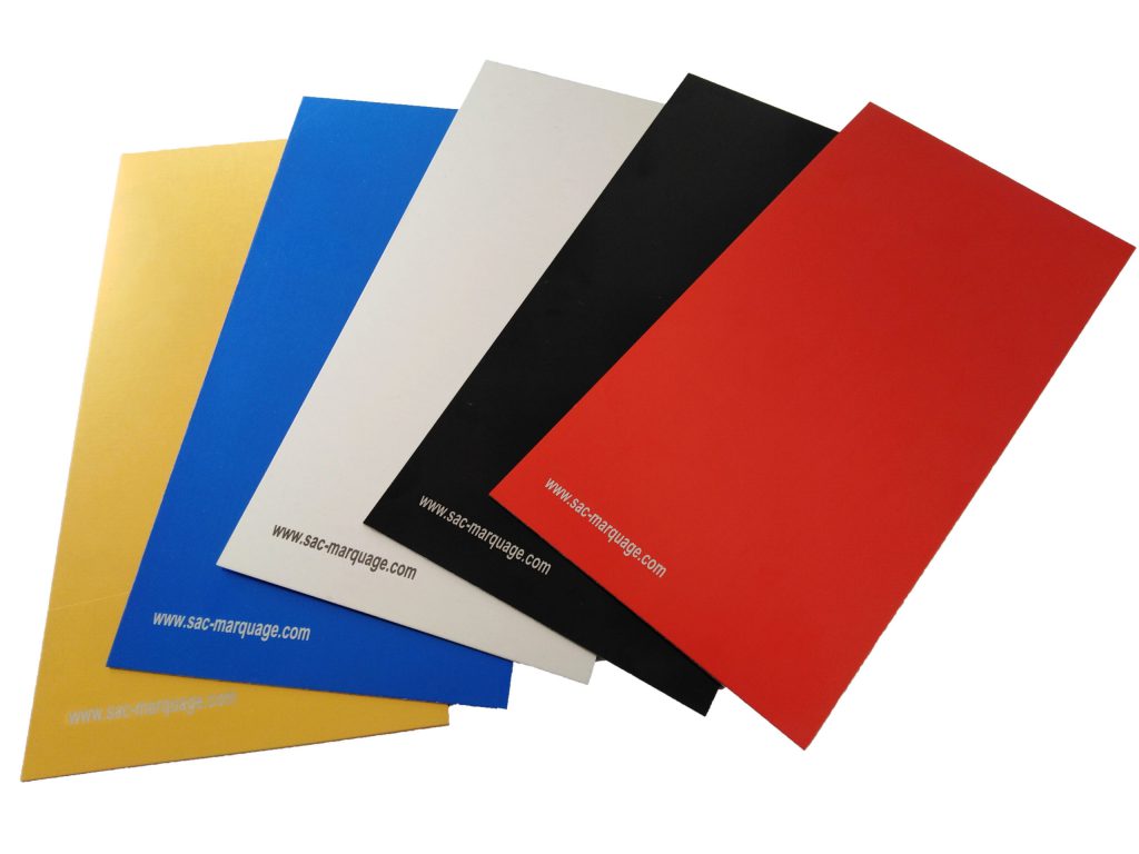 tôle aluminium couleur